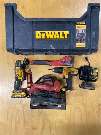 Dewalt & Milwaukee Tools w/Box